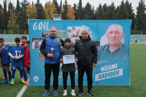 Nizami Sadıqovun yubileyi münasibətilə turnir keçirilib - FOTO