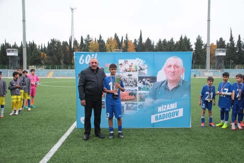 Nizami Sadıqovun yubileyi münasibətilə turnir keçirilib - FOTO