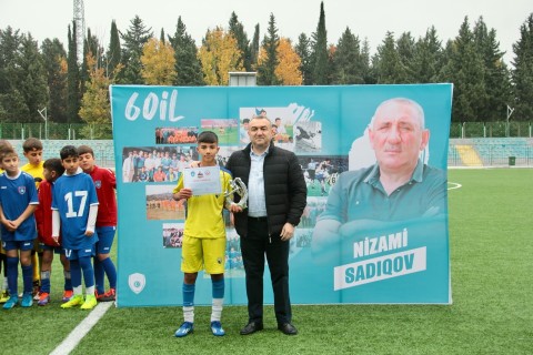 Nizami Sadıqovun yubileyi münasibətilə turnir keçirilib - FOTO