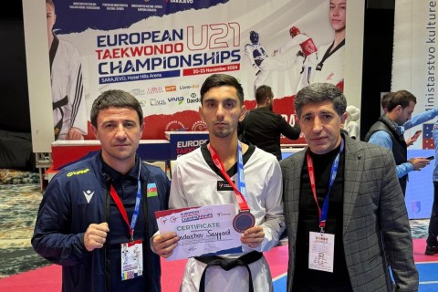 Azerbaijan wins first medal at European Taekwondo Championships - PHOTO