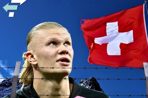 Erling Haaland may be arrested - in Switzerland