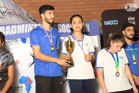 Badmintonçularımız Botsvanada 6 medal qazanıb - FOTO