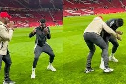 Onana changed football to boxing - VIDEO