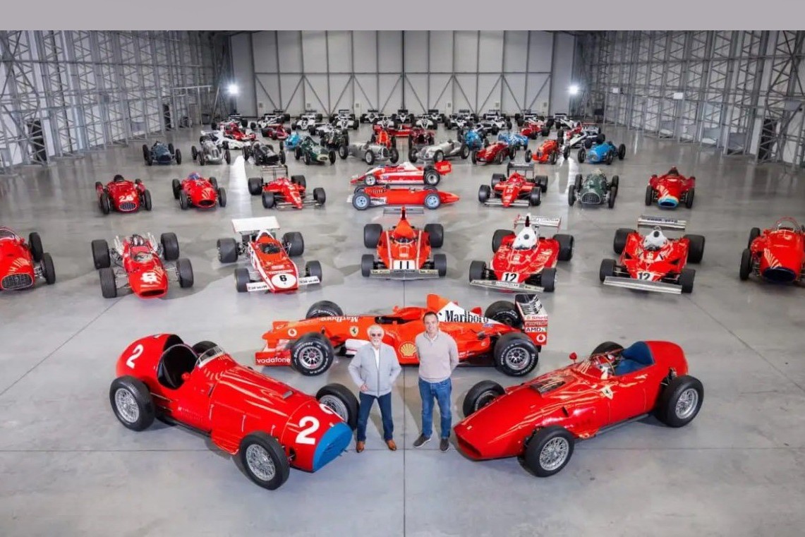 Bernie Ecclestone to auction his legendary racing car collection