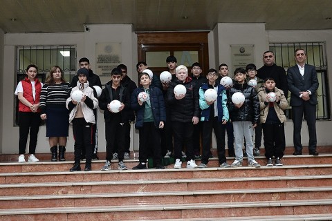 Sağlamlıq imkanları məhdud uşaqlarla görüş - FOTO