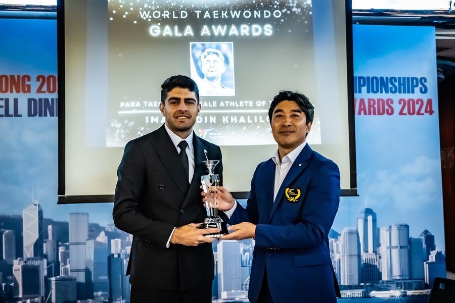 Imamaddin Khalilov named World’s Best Male Para Taekwondo Athlete