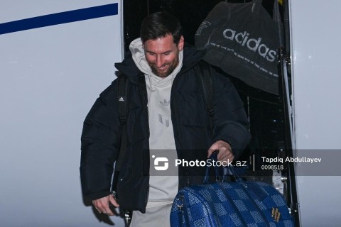 Lionel Messi and Inter Miami stars arrive in Baku - PHOTO & VIDEO