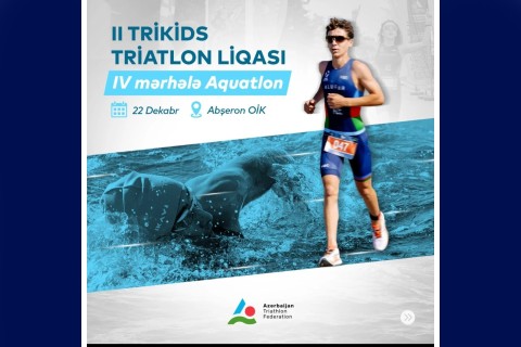 Abşeronda “Trikids” Triatlon Liqası keçiriləcək