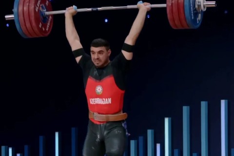 Dadash Dadashbeyli wins silver at World Weightlifting Championship - PHOTO