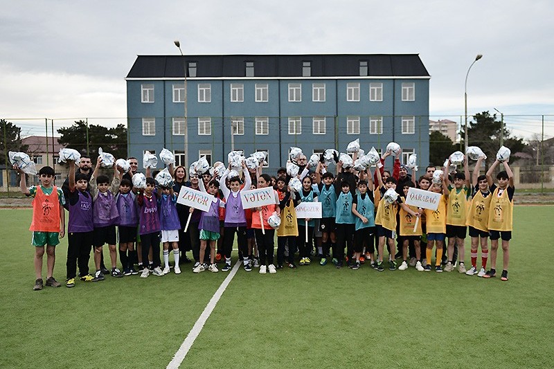 Sumqayıtda minifutbol turniri keçirilib - FOTO