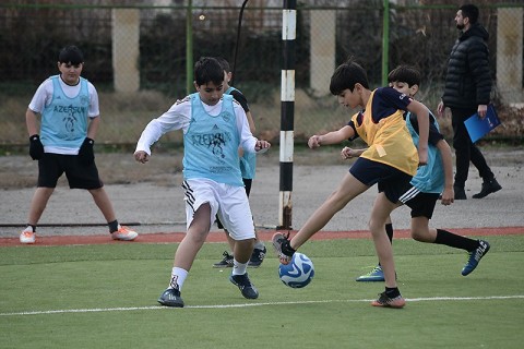 Sumqayıtda minifutbol turniri keçirilib - FOTO