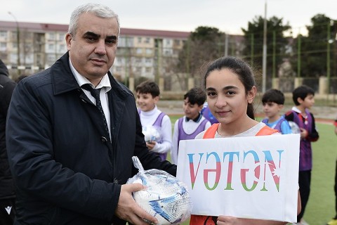 Sumqayıtda minifutbol turniri keçirilib - FOTO