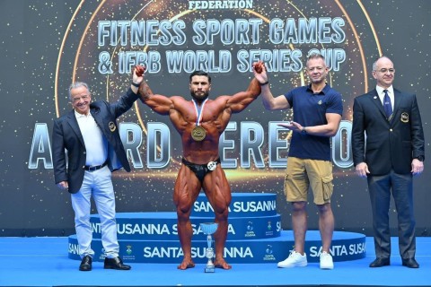 Azerbaijani bodybuilders' medal achievements throughout the year