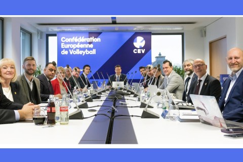 Представитель AVF на заседании правления CEV - ФОТО