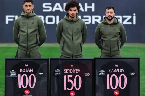 "Sabah"ın 3 futbolçusu mükafatlandırılıb