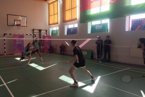 Xankəndidə 50 ildən sonra badminton üzrə ölkə çempionatı keçirilib - FOTO