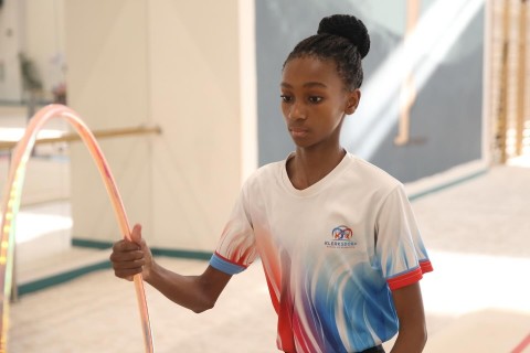 South African gymnasts complete training camp in Baku - PHOTO