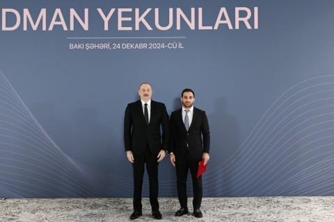 Prezident ilin idman yekunlarına həsr olunan mərasimdə iştirak edib - YENİLƏNİB - FOTO