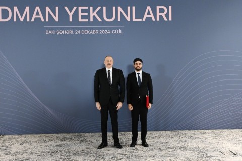 Prezident ilin idman yekunlarına həsr olunan mərasimdə iştirak edib - YENİLƏNİB - FOTO