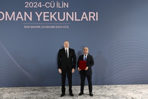 Prezident ilin idman yekunlarına həsr olunan mərasimdə iştirak edib - YENİLƏNİB - FOTO