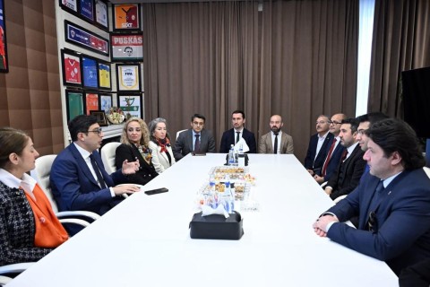 Farid Gayibov hosts Turkish delegation sports cooperation talks - PHOTO