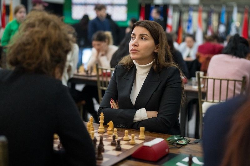 Focused Mamedyarov, pensive Mammadzada, and Fataliyeva – PHOTOS