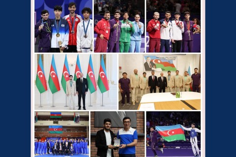 2024-cü ildə taekvondoçularımızın qazandığı medallar