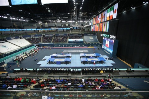 Trampolining stars ready to kick off the new season in Baku