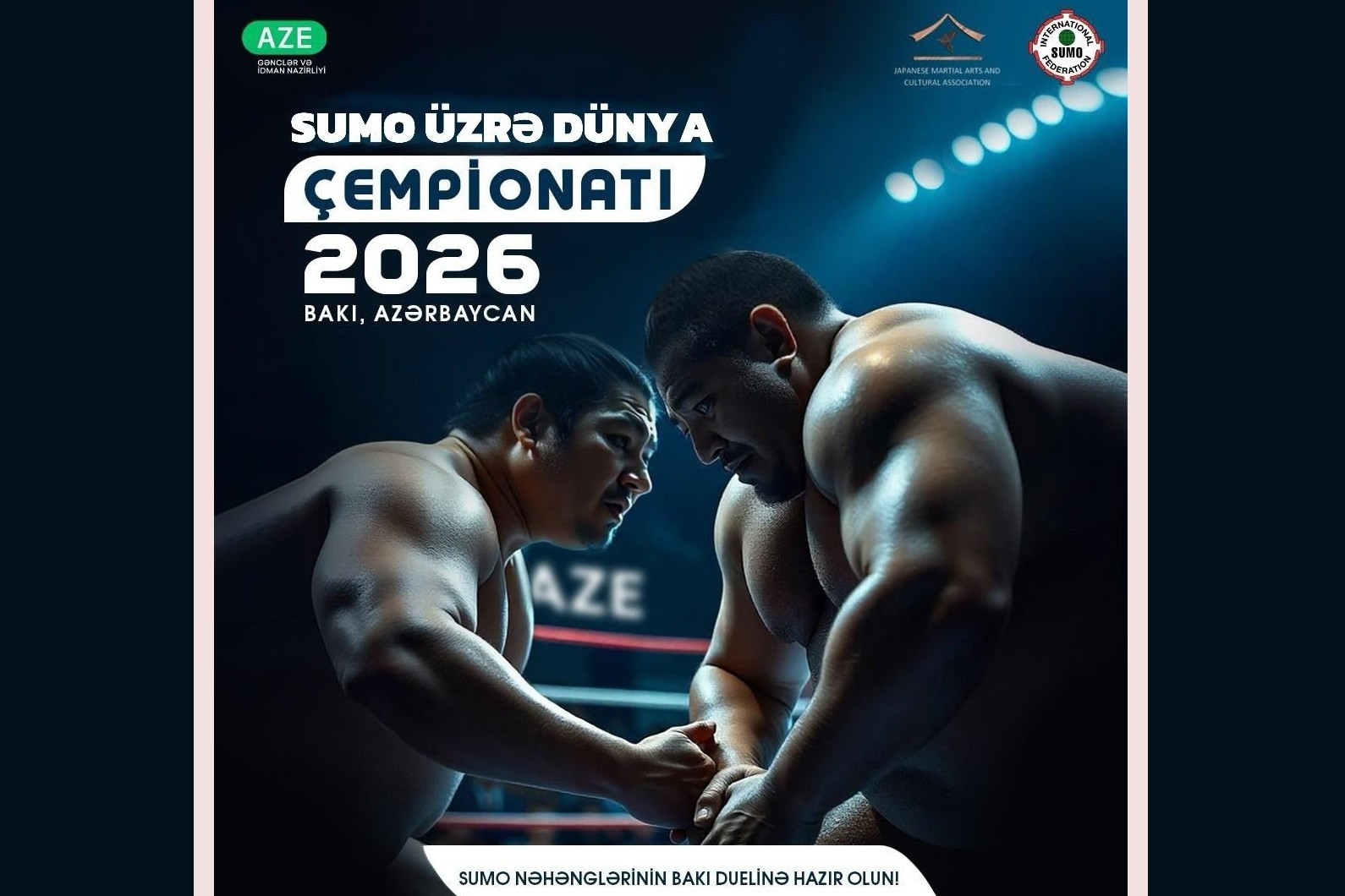 Sumo üzrə dünya çempionatı Azərbaycanda keçiriləcək