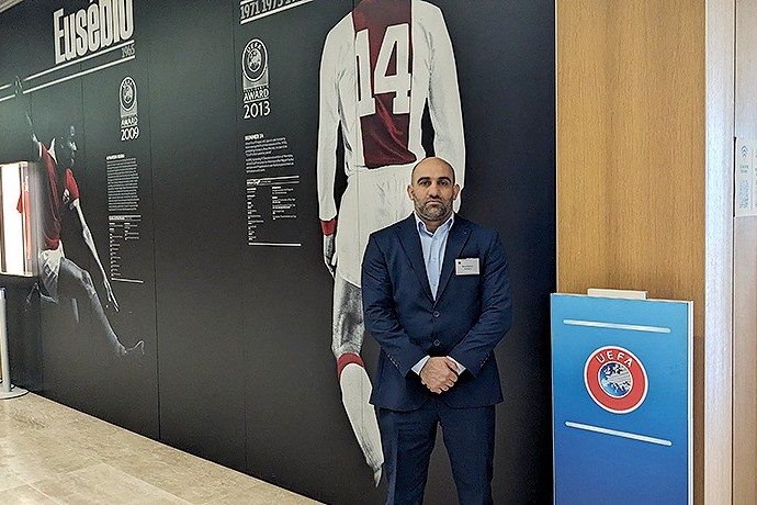 AFFA employee attends UEFA seminar