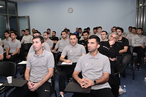 Azərbaycanlı hakimlərin təlim-məşq toplanışı başlayıb - FOTO