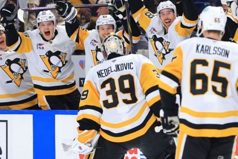 Historic Night for Penguins’ Goalie: Nedeljkovic Makes NHL History - VIDEO