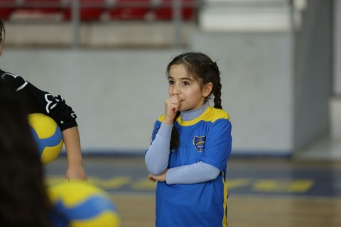 Head coach of the national teams met with young volleyball players in Ganja - PHOTO