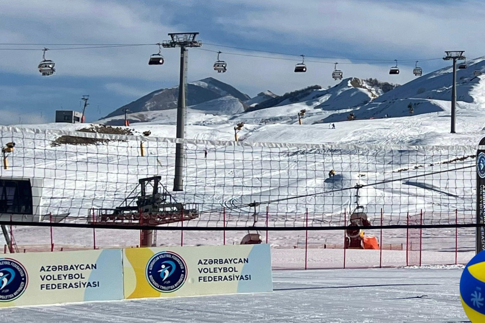 Clubs confirmed for Azerbaijan’s first Snow Volleyball Championship