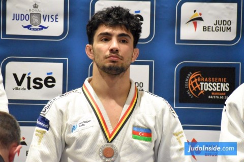 Azerbaijani judokas claim four medals in Belgium - PHOTO