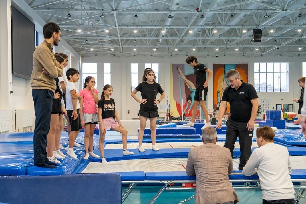 Ziqfred tərəfindən Bakıda batut gimnastikası üzrə seminar - FOTO