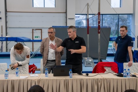 Ziqfred tərəfindən Bakıda batut gimnastikası üzrə seminar - FOTO