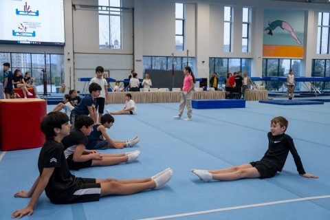 Ziqfred tərəfindən Bakıda batut gimnastikası üzrə seminar - FOTO