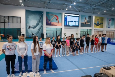 Ziqfred tərəfindən Bakıda batut gimnastikası üzrə seminar - FOTO