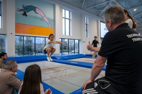 Ziqfred tərəfindən Bakıda batut gimnastikası üzrə seminar - FOTO