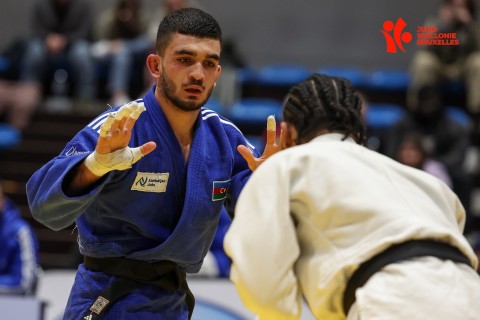 Azerbaijan's judo team clinches six medals at Belgian Open, finishing second