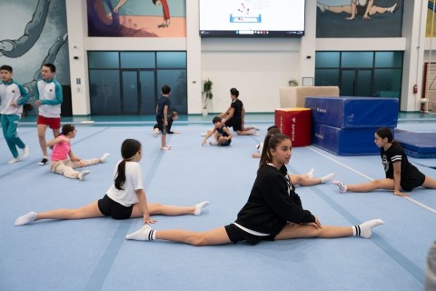 Ziqfred tərəfindən Bakıda batut gimnastikası üzrə seminar - FOTO