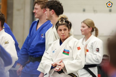 Azerbaijan's judo team trains in Belgium - PHOTO