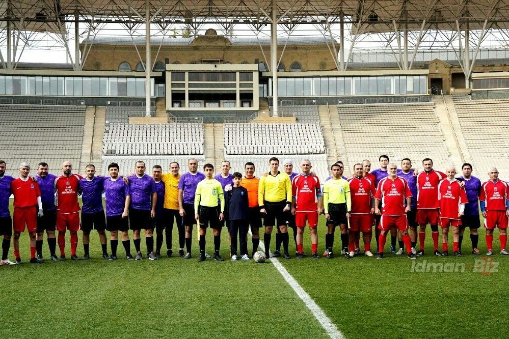 Football veterans triumph in Tofig Bahramov’s 100th anniversary match – PHOTO