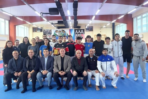 Meeting at the Karate Federation: Team members, coaches, and salary increases