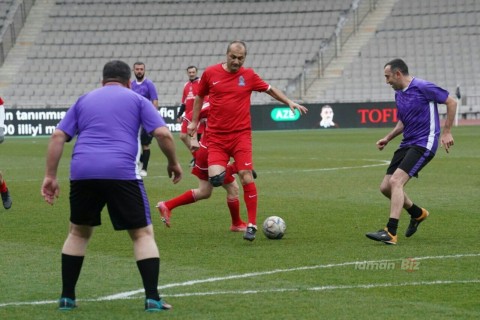 Football veterans triumph in Tofig Bahramov’s 100th anniversary match – PHOTO