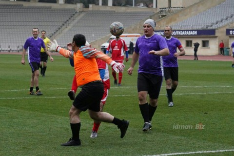 Football veterans triumph in Tofig Bahramov’s 100th anniversary match – PHOTO