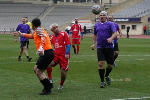 Football veterans triumph in Tofig Bahramov’s 100th anniversary match – PHOTO