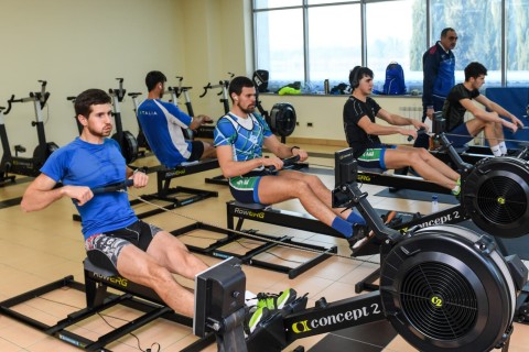 Rowing Indoor Championship held– First time in Azerbaijan - PHOTO