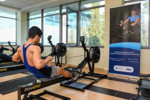 Rowing Indoor Championship held– First time in Azerbaijan - PHOTO